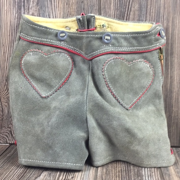 Antique Leather Kids Hippie Free Love Shorts Sz. S - Picture 8 of 8